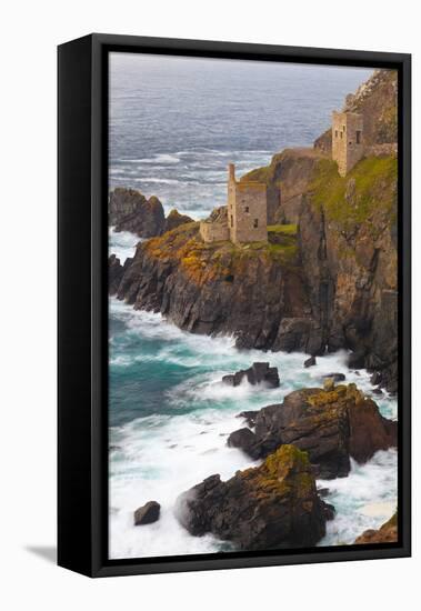 Abandoned Tin Mine Near Botallack-Miles Ertman-Framed Premier Image Canvas