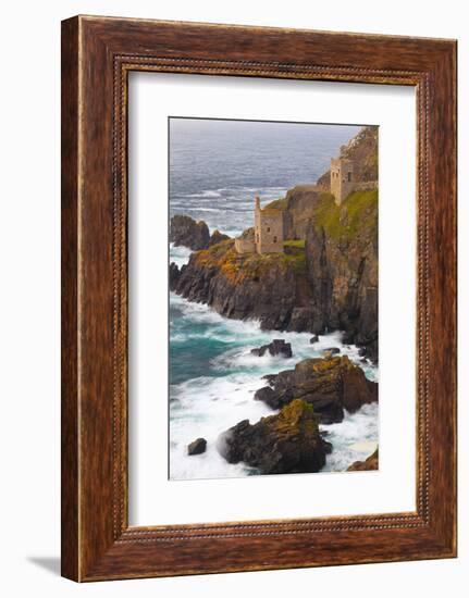 Abandoned Tin Mine Near Botallack-Miles Ertman-Framed Photographic Print