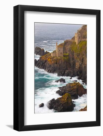 Abandoned Tin Mine Near Botallack-Miles Ertman-Framed Photographic Print