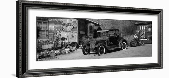 Abandoned Vintage Car at the Roadside, Route 66, Arizona, USA-null-Framed Photographic Print