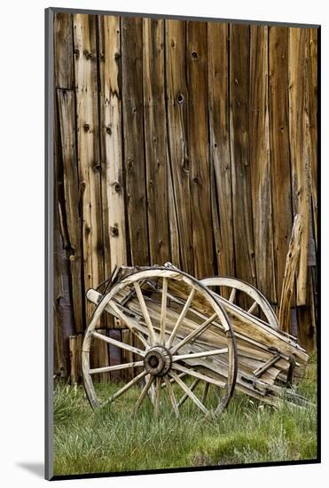 Abandoned wooden wagon, Bodie State Historic Park, California-Adam Jones-Mounted Photographic Print