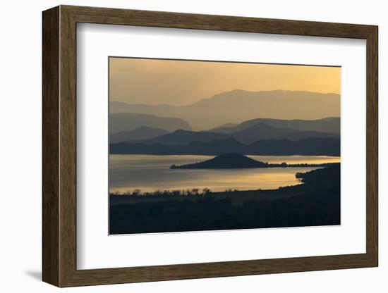 Abaya Lake at sunrise, Arbaminch, Ethiopia-Keren Su-Framed Photographic Print