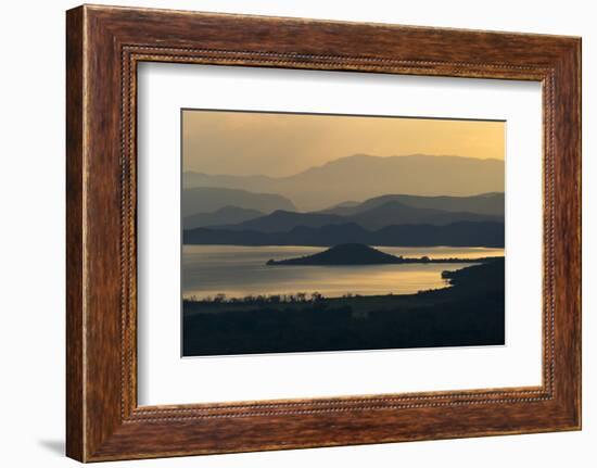 Abaya Lake at sunrise, Arbaminch, Ethiopia-Keren Su-Framed Photographic Print