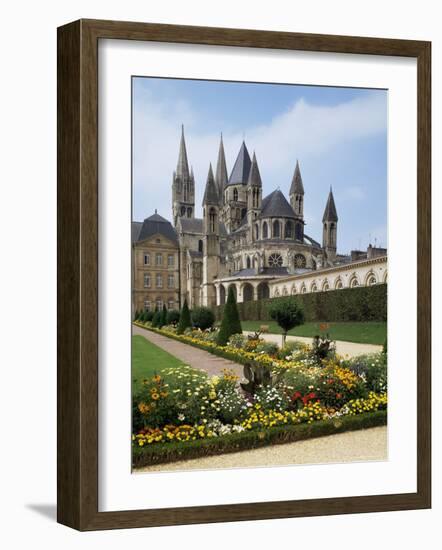 Abbaye Aux Hommes, St. Stephen's Church, Caen, Basse Normandie (Normandy), France-Philip Craven-Framed Photographic Print