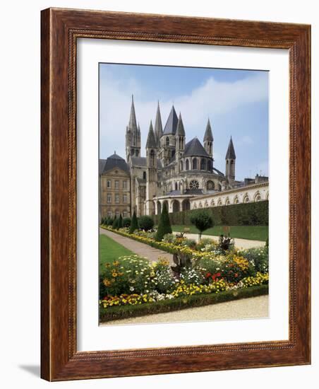 Abbaye Aux Hommes, St. Stephen's Church, Caen, Basse Normandie (Normandy), France-Philip Craven-Framed Photographic Print