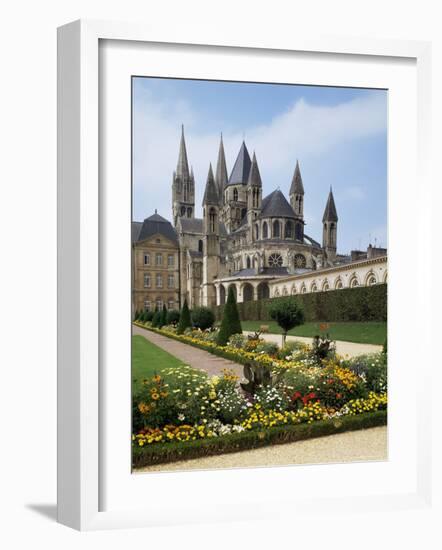 Abbaye Aux Hommes, St. Stephen's Church, Caen, Basse Normandie (Normandy), France-Philip Craven-Framed Photographic Print