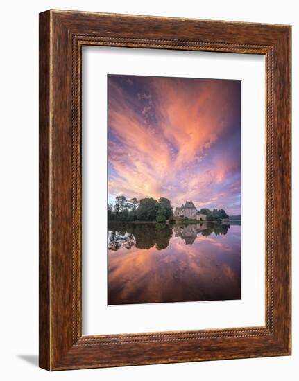 Abbaye De Paimpont in Brocéliande-Philippe Manguin-Framed Photographic Print