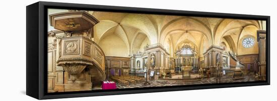 Abbaye de Paimpont-Philippe Manguin-Framed Premier Image Canvas