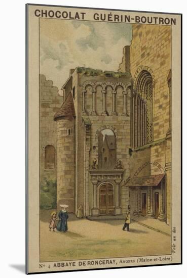Abbaye De Ronceray, Angers, Maine-Et-Loire-null-Mounted Giclee Print