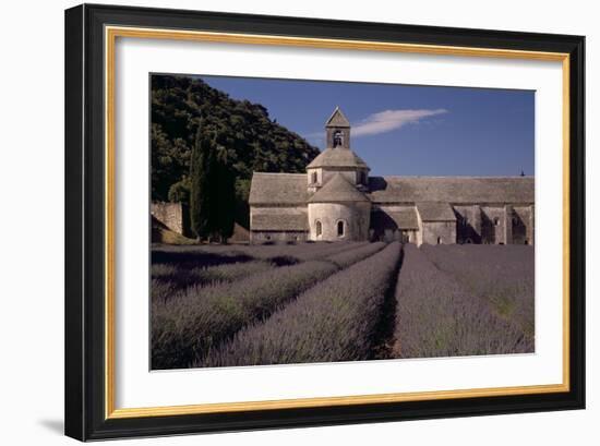 Abbaye Notre-Dame De Senanque, Gordes - Provence, France-Achim Bednorz-Framed Photographic Print