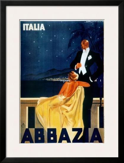 Abbazia-W. Zalina-Framed Art Print
