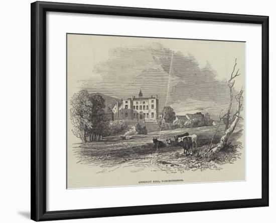 Abberley Hall, Worcestershire-null-Framed Giclee Print