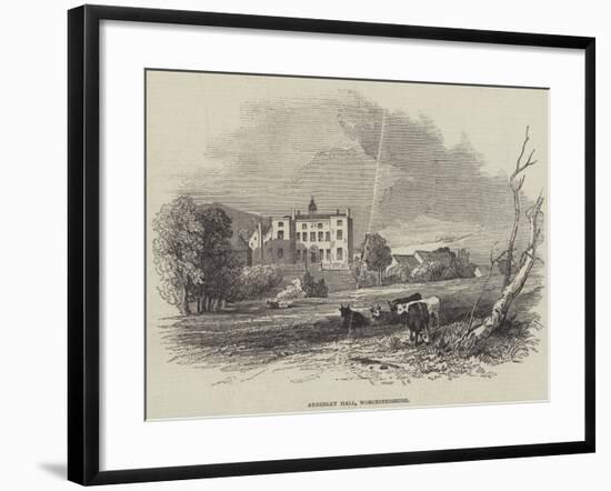 Abberley Hall, Worcestershire-null-Framed Giclee Print