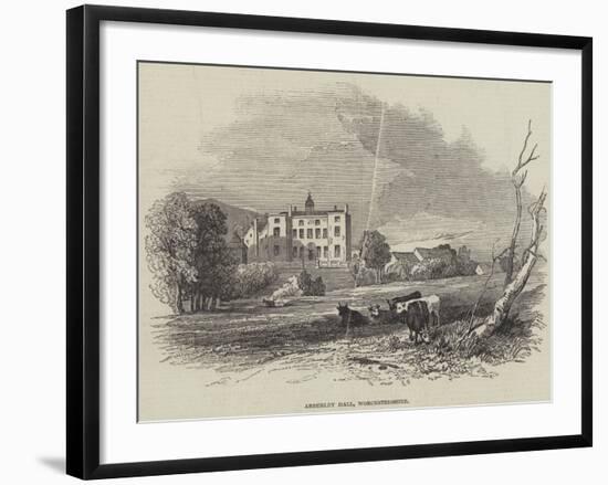 Abberley Hall, Worcestershire-null-Framed Giclee Print