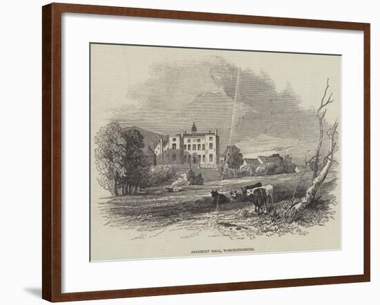 Abberley Hall, Worcestershire-null-Framed Giclee Print