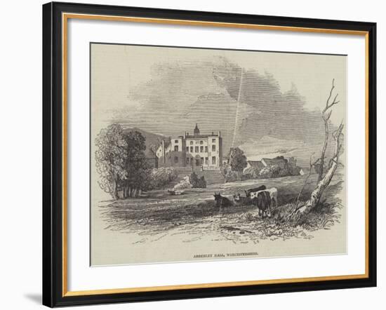 Abberley Hall, Worcestershire-null-Framed Giclee Print