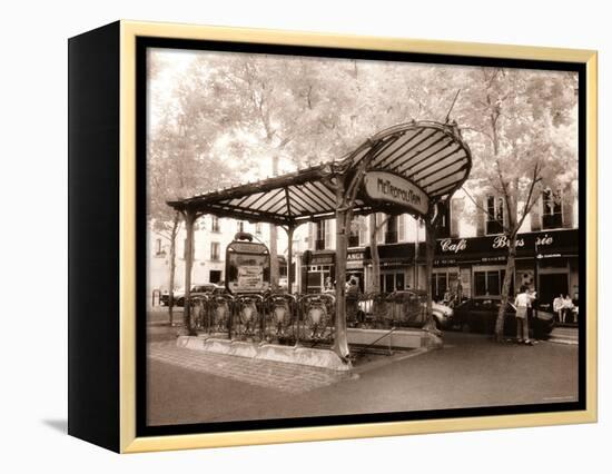 Abbesses Metro, Paris, France-Jon Arnold-Framed Premier Image Canvas