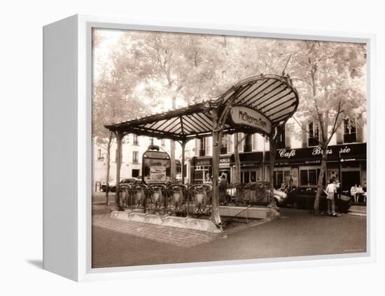 Abbesses Metro, Paris, France-Jon Arnold-Framed Premier Image Canvas