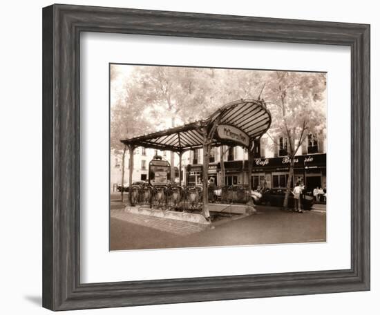 Abbesses Metro, Paris, France-Jon Arnold-Framed Photographic Print