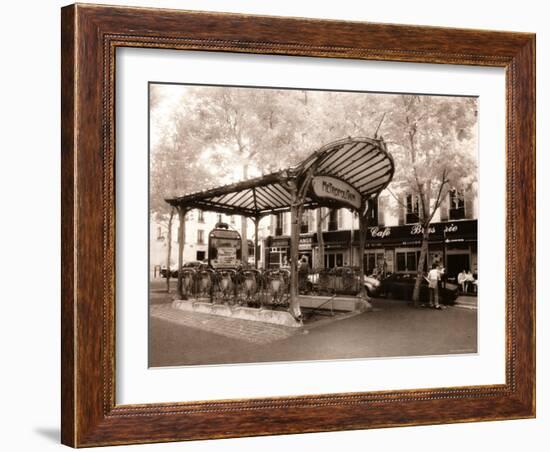 Abbesses Metro, Paris, France-Jon Arnold-Framed Photographic Print