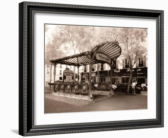 Abbesses Metro, Paris, France-Jon Arnold-Framed Photographic Print