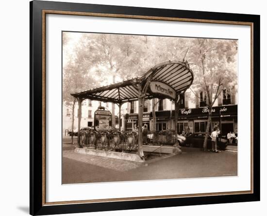 Abbesses Metro, Paris, France-Jon Arnold-Framed Photographic Print