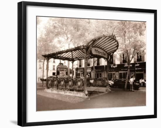 Abbesses Metro, Paris, France-Jon Arnold-Framed Photographic Print