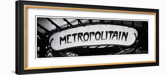 Abbesses Metro Station - Montmartre - Paris-Philippe Hugonnard-Framed Photographic Print