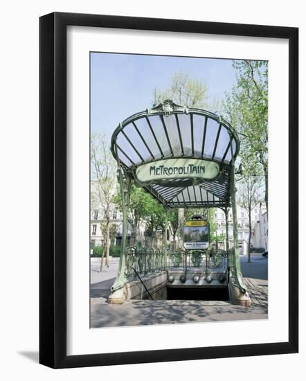 Abbesses Metro Station, Paris, France-Roy Rainford-Framed Photographic Print