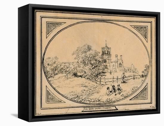 'Abbey Church, St. Albans', 1782-Unknown-Framed Premier Image Canvas