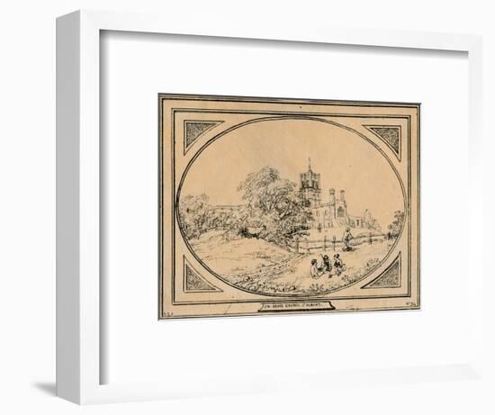 'Abbey Church, St. Albans', 1782-Unknown-Framed Giclee Print