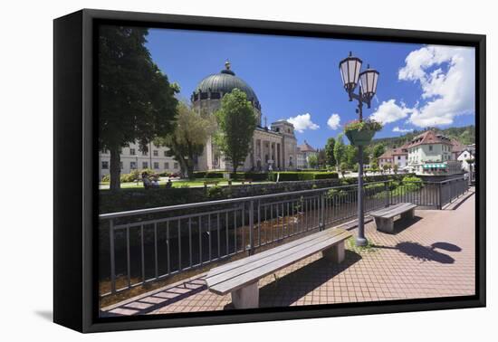 Abbey church St. Blasien, Black Forest, Baden-Wurttemberg, Germany, Europe-Markus Lange-Framed Premier Image Canvas