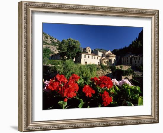 Abbey Church, St. Guilhem-Le-Desert, Herault, Languedoc-Roussillon, France, Europe-Ruth Tomlinson-Framed Photographic Print