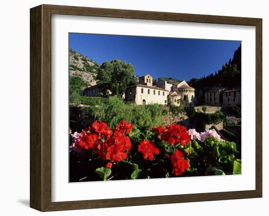 Abbey Church, St. Guilhem-Le-Desert, Herault, Languedoc-Roussillon, France, Europe-Ruth Tomlinson-Framed Photographic Print