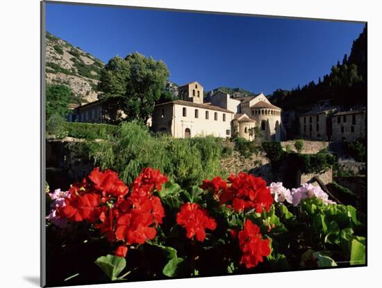 Abbey Church, St. Guilhem-Le-Desert, Herault, Languedoc-Roussillon, France, Europe-Ruth Tomlinson-Mounted Photographic Print