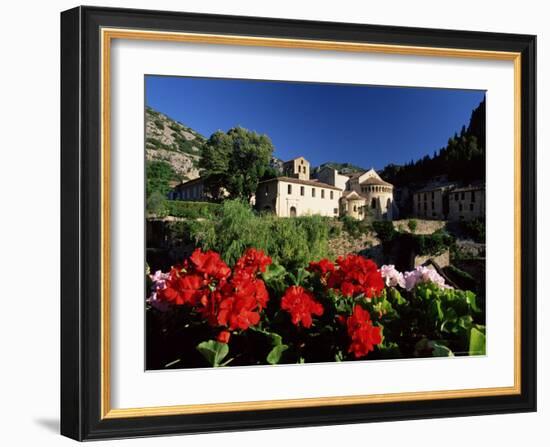 Abbey Church, St. Guilhem-Le-Desert, Herault, Languedoc-Roussillon, France, Europe-Ruth Tomlinson-Framed Photographic Print
