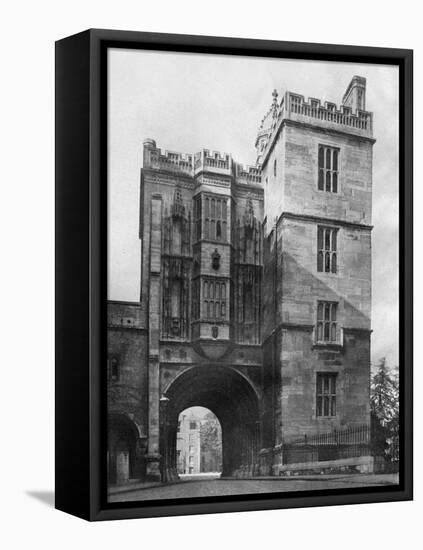 Abbey Gateway, Bristol, 1924-1926-Underwood-Framed Premier Image Canvas