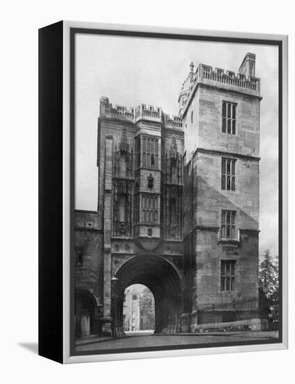 Abbey Gateway, Bristol, 1924-1926-Underwood-Framed Premier Image Canvas