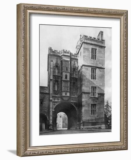 Abbey Gateway, Bristol, 1924-1926-Underwood-Framed Giclee Print