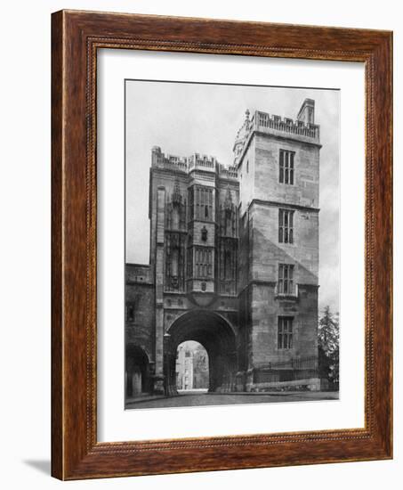 Abbey Gateway, Bristol, 1924-1926-Underwood-Framed Giclee Print