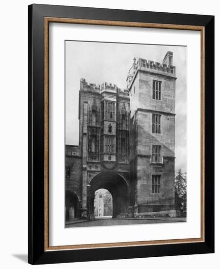 Abbey Gateway, Bristol, 1924-1926-Underwood-Framed Giclee Print