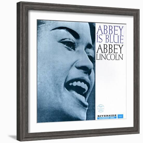 Abbey Lincoln - Abbey is Blue-Paul Bacon-Framed Art Print