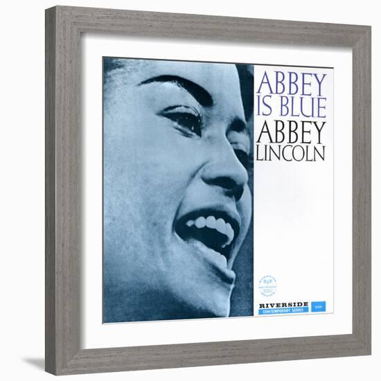 Abbey Lincoln - Abbey is Blue-Paul Bacon-Framed Art Print