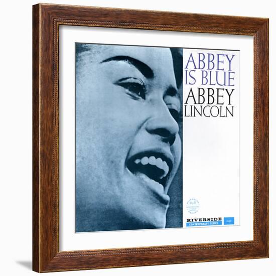 Abbey Lincoln - Abbey is Blue-Paul Bacon-Framed Art Print