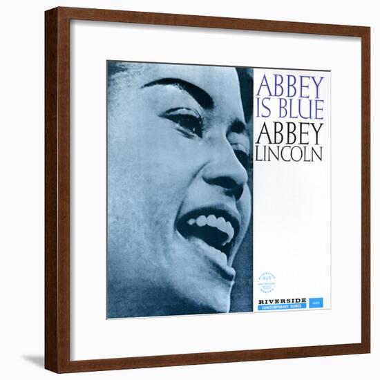 Abbey Lincoln - Abbey is Blue-Paul Bacon-Framed Art Print