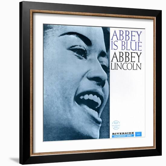 Abbey Lincoln - Abbey is Blue-Paul Bacon-Framed Art Print