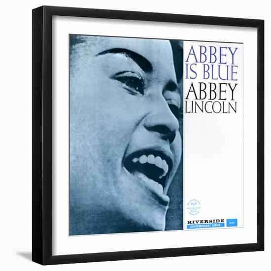 Abbey Lincoln - Abbey is Blue-Paul Bacon-Framed Art Print