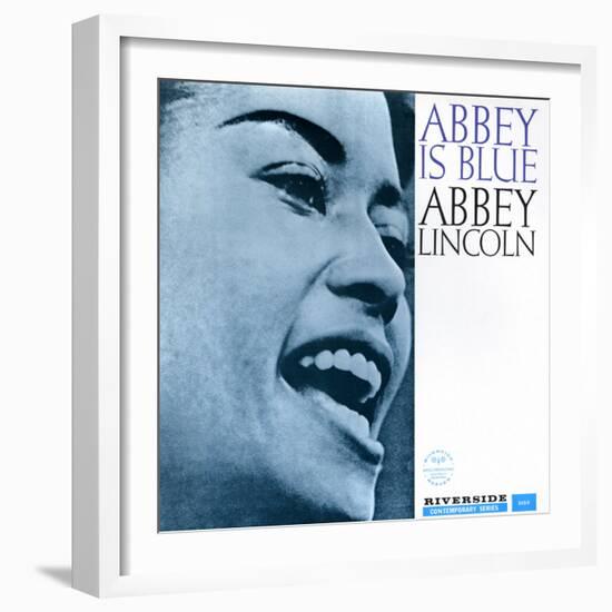 Abbey Lincoln - Abbey is Blue-Paul Bacon-Framed Art Print