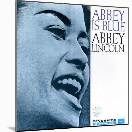 Abbey Lincoln - Abbey is Blue-Paul Bacon-Mounted Art Print