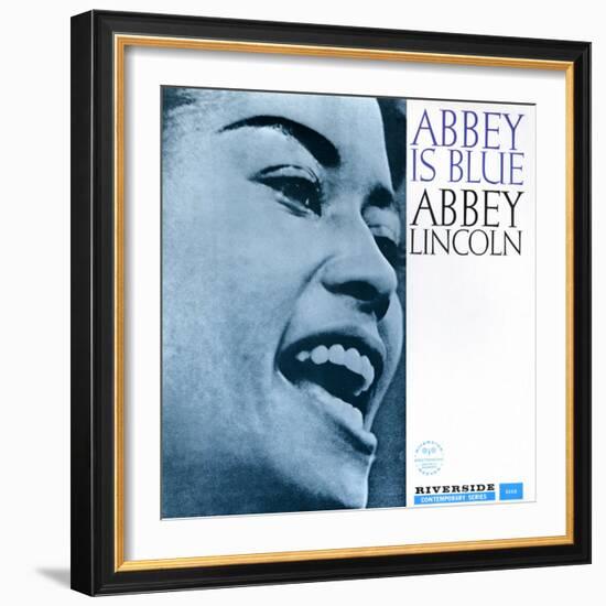 Abbey Lincoln - Abbey is Blue-Paul Bacon-Framed Art Print